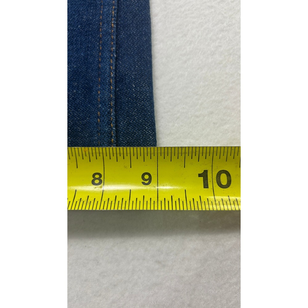 Sheplers Vintage Western Jeans Mens 33x32 Dark Wash Straight Leg Denim Blue - Picture 8 of 10